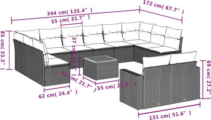 Produktbild vidaXL Lochlan