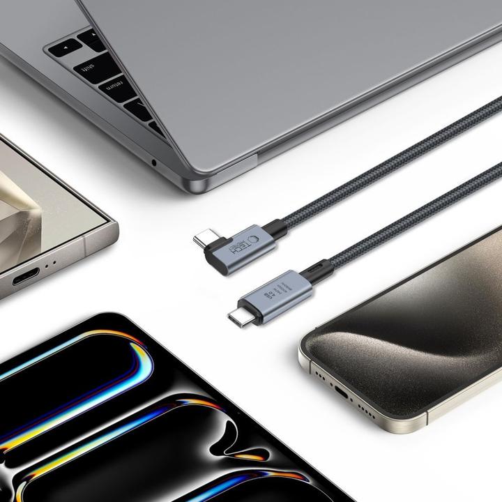 Actual product image Tech-Protect USB C - USB C (1.50 m, USB 4.0, 240 W)