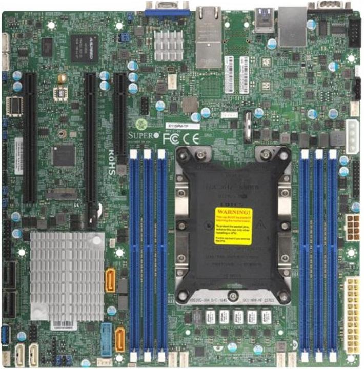 Immagine prodotto Supermicro X11SPM-TF - Scheda madre - micro ATX (Presa P, Intel C622, mATX)