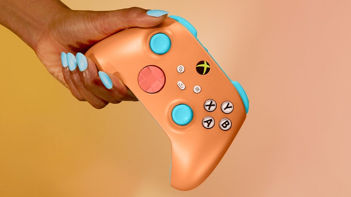 Produktbild Microsoft Xbox Wireless Controller - Sunkissed Vibes OPI (Special Edition) (Xbox Series X, Xbox Series S, Xbox One X, Xbox One S, PC)