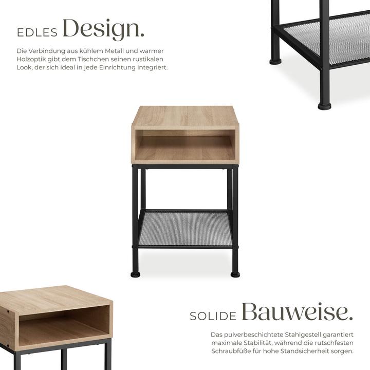 Produktbild tectake Harlow (40.5 x 40.5 x 52.5 cm)