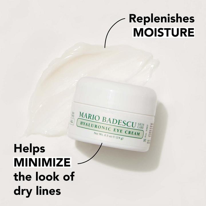 Image du produit Mario Badescu Crème hyaluronique pour les yeux (Fluide pour le soin des yeux, 14 ml, Journée)