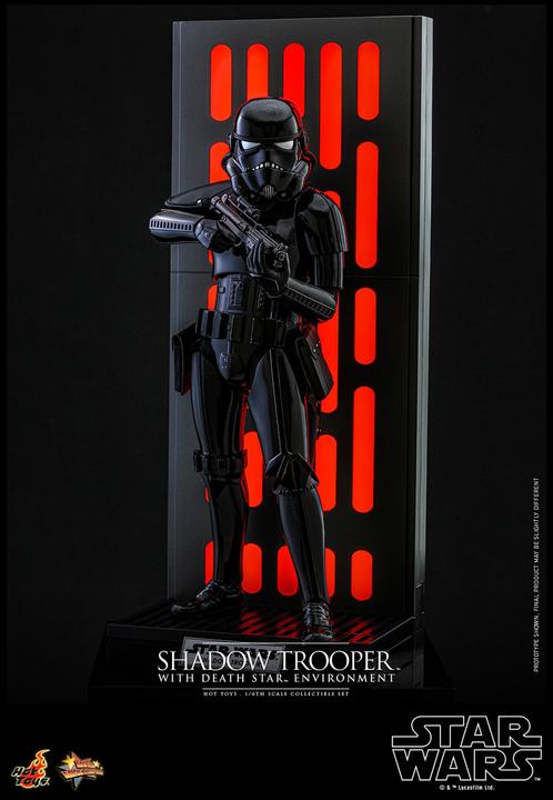 Produktbild Hot Toys Star Wars Movie Masterpiece Actionfigur 1/6 Shadow Trooper with Death Star Environment 30 cm