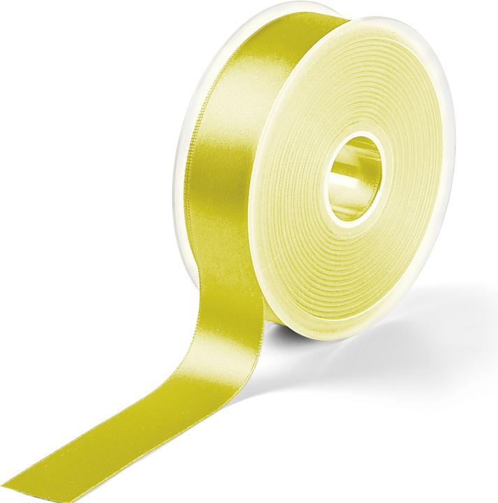 Image du produit Prym Ruban satin, brillant des deux côtés, olive clair 6 mm, coupon 4 m, 100 % PES (1x)