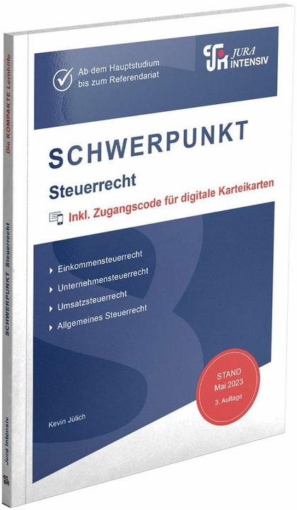 SCHWERPUNKTSteuerrecht (Deutsch, Kevin Jülich, 2025)