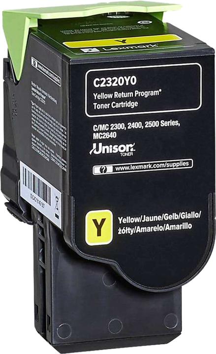 Actual product image Lexmark C2320Y0 (Y)