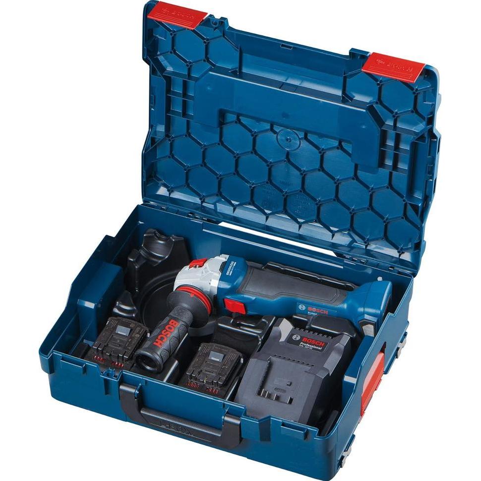 Thumbnail - GWS, Winkelschleifer, 18V-10 Accu haakse slijper 125mm 18V 4,0 Ah Li-Ion + L-Boxx (125 mm)