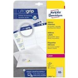 Thumbnail - Avery Dennison, Etiketten, Mini ‚tiquette d'adresse laser, 38,1 x 21,2 mm, blanc