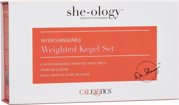 Produktbild CalExotics She-ology® Interchangeable Weighted Kegel Set