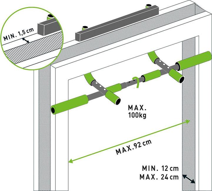 Image du produit Schildkröt Barre de porte