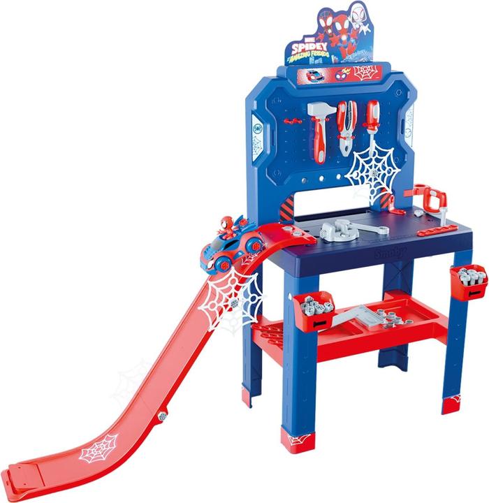 Smoby Spidey Werkbank mit Sprungschanze