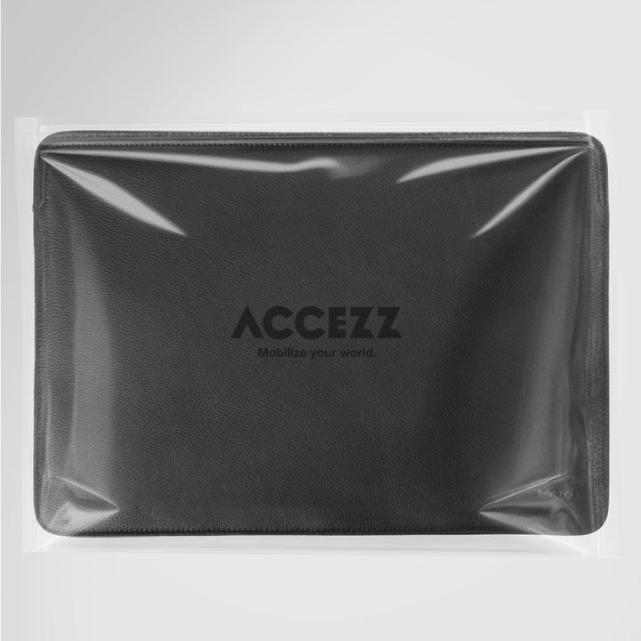 Produktbild Accezz Leather Laptop hoes MacBook 13 inch - Laptopsleeve - Zwart (13", Apple, Universal)