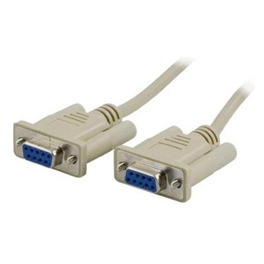 Deltaco Kbl Nollmodem Db9f-9F 5M (5 M, Cavo Telefonico Per Conferenze), Cavo Di Interfaccia