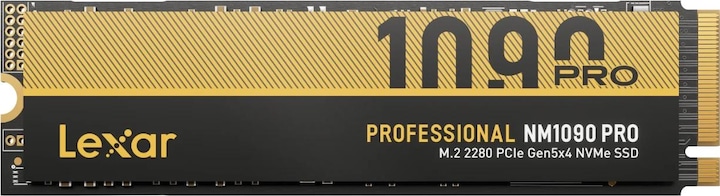 Immagine prodotto Lexar SSD 1TB NM1090 Pro M.2 2280 NVMe PCIe 5.0 intern retail (1000 GB, M.2 2280)