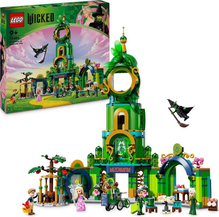 Produktbild LEGO Willkommen in Emerald City (75684, LEGO Wicked)