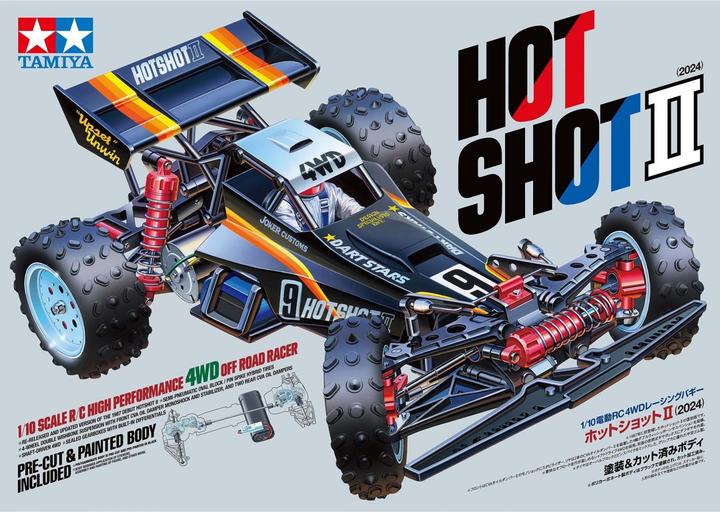 Produktbild Tamiya Hotshot II (2024) 4WD (Kit)