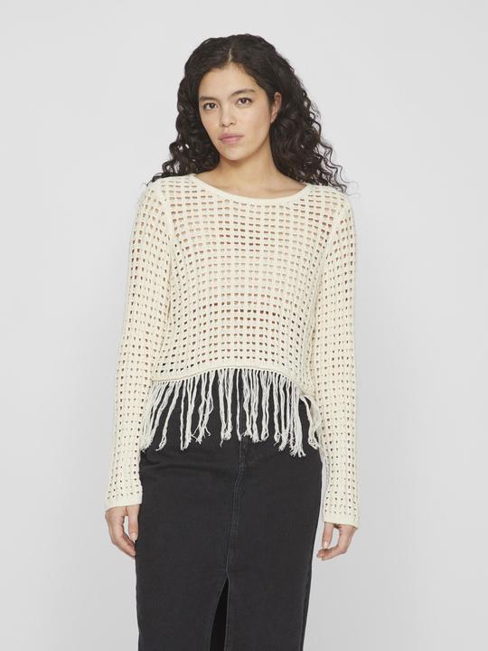 Actual product image Vila Fringed knitted top (S)