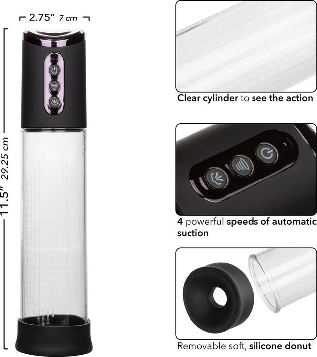 Image du produit CalExotics - Peak Saugpumpe 4 Geschwindigkeiten Schwarz