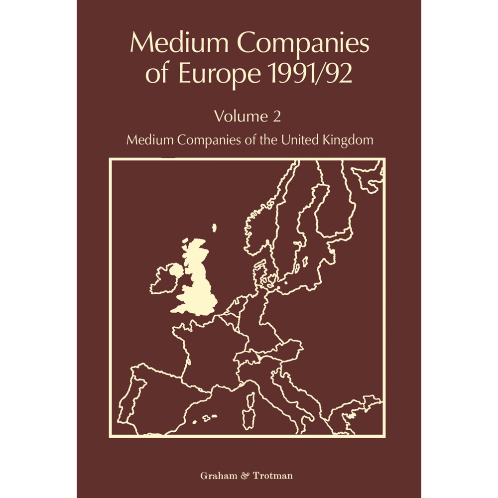 Medium Companies of Europe 1991/92, Fachbücher von J. Forsyth, R. Whiteside