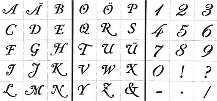 Image du produit Creativ Company Lettres&chiffres (15 cm, Matières plastiques)