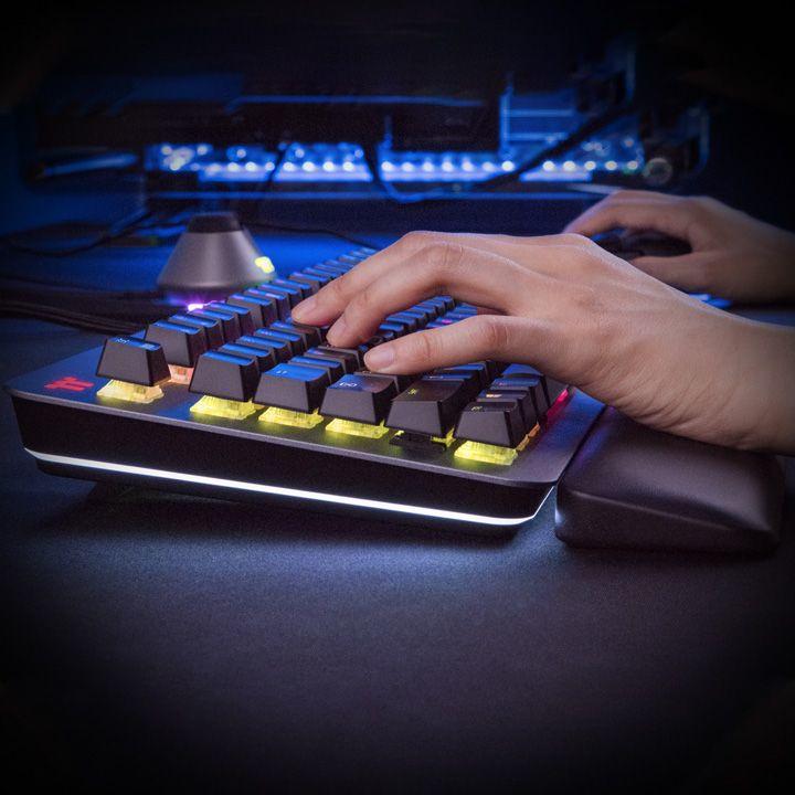 Actual product image Thermaltake Argent K5 Sliver Switch (GER) (DE, Cable)