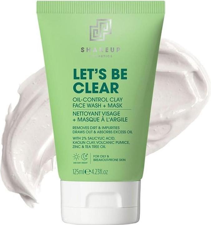 Actual product image Shakeup Gesichtsreinigung & Maske Let's Be Clear (Facial cleansing wipes)
