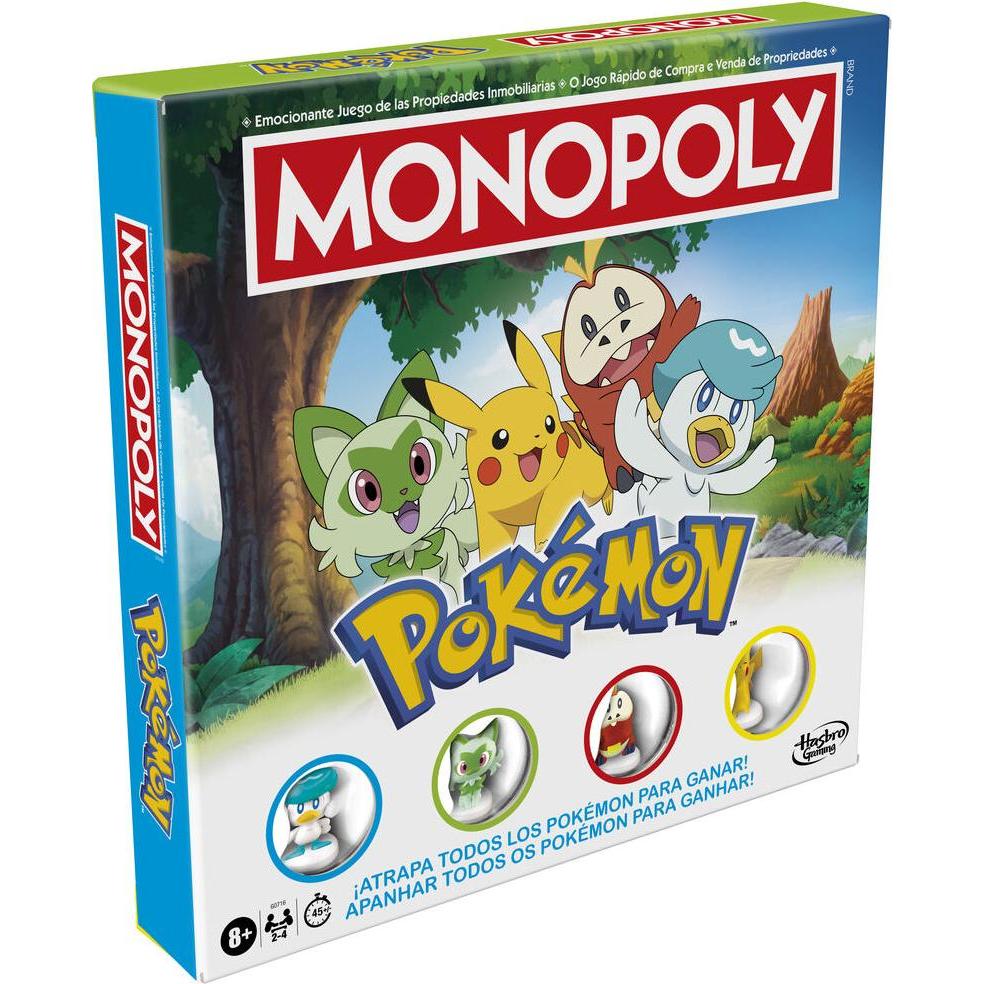 Hasbro Spanisches Monopoly Pokemon Brettspiel (Spanisch) (54734565)