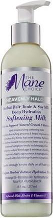 Actual product image The Mane Choice Heavenly Halo Herbal Hair Tonic & Soy Milk Deep Hydration Softening Milk 8oz