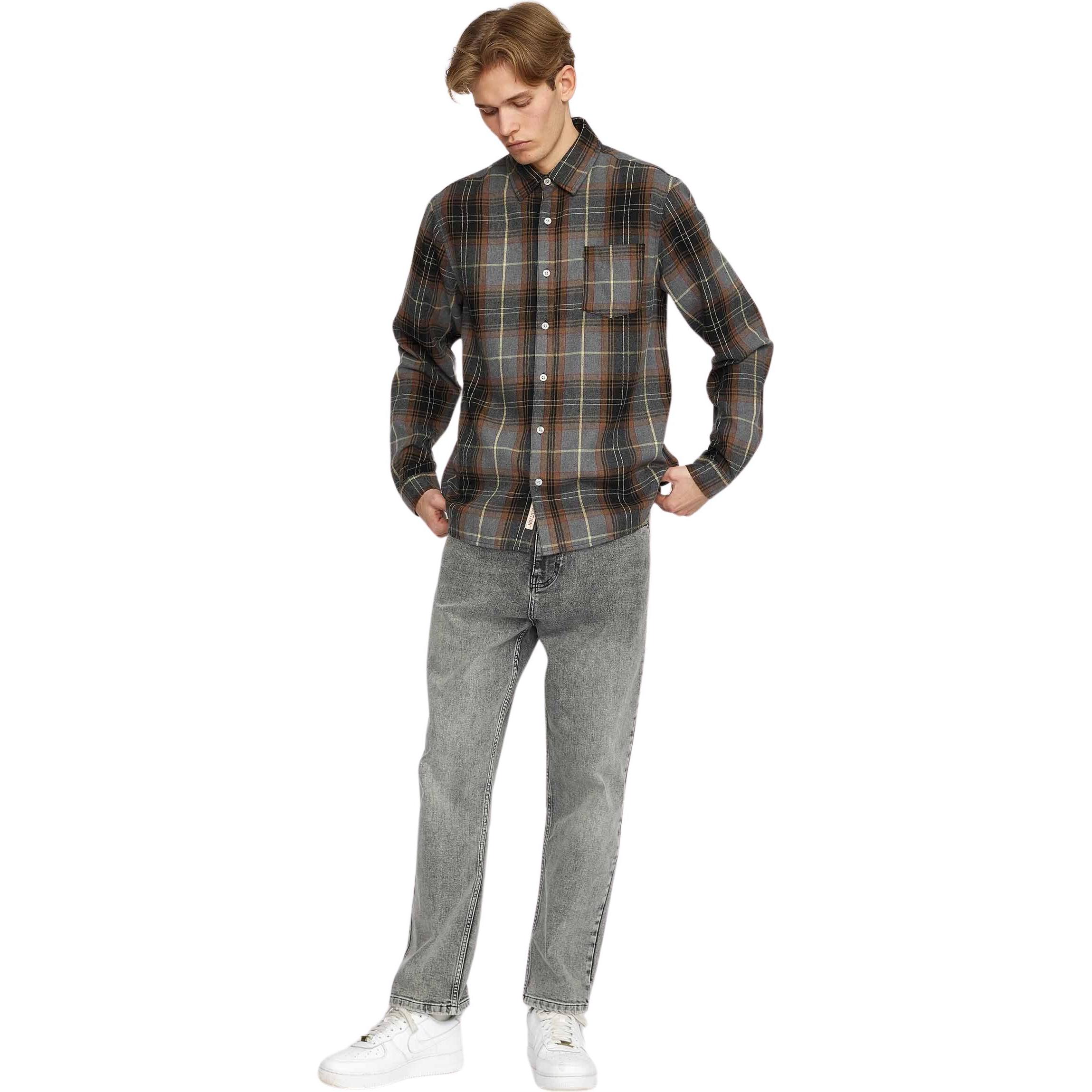 Thumbnail - Revolution, Herren, Hemd, Regular Shirt, Schwarz, (M)