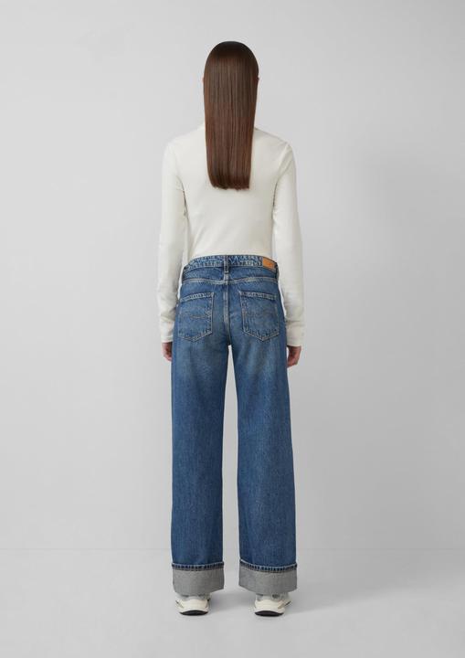 Immagine prodotto S.Oliver Jeans-Hose Jeans Catie / Slim Fit / Mid Rise/ Wide Leg / mit Umschlag (W44/L30)