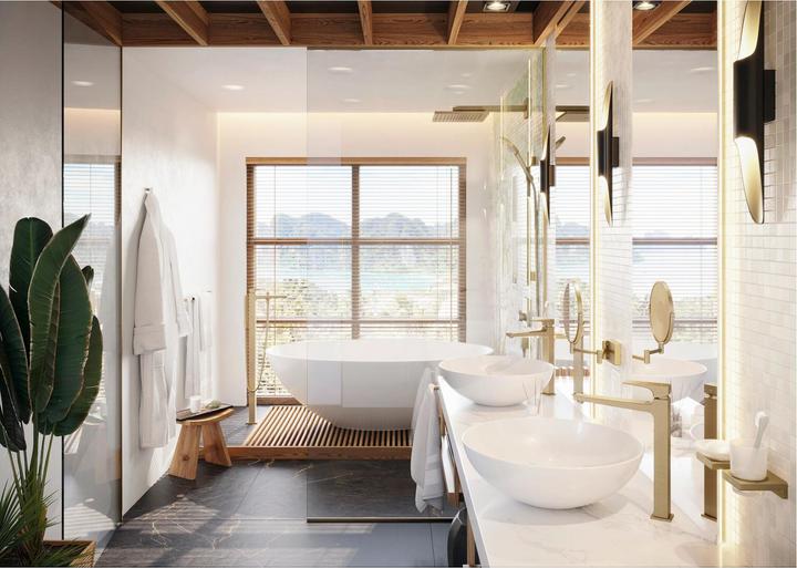 Immagine prodotto hansgrohe Asta doccia Unica S Puro 90 cm con tubo doccia (bronzo spazzolato)