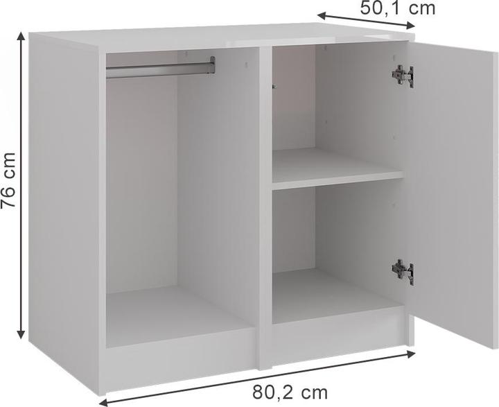 Produktbild Vicco Sherry (80.20 x 50.10 x 76 cm)
