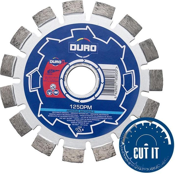 Produktbild Duro 20801 Diamant-Fugenschneider: DPM 125x6x22,2