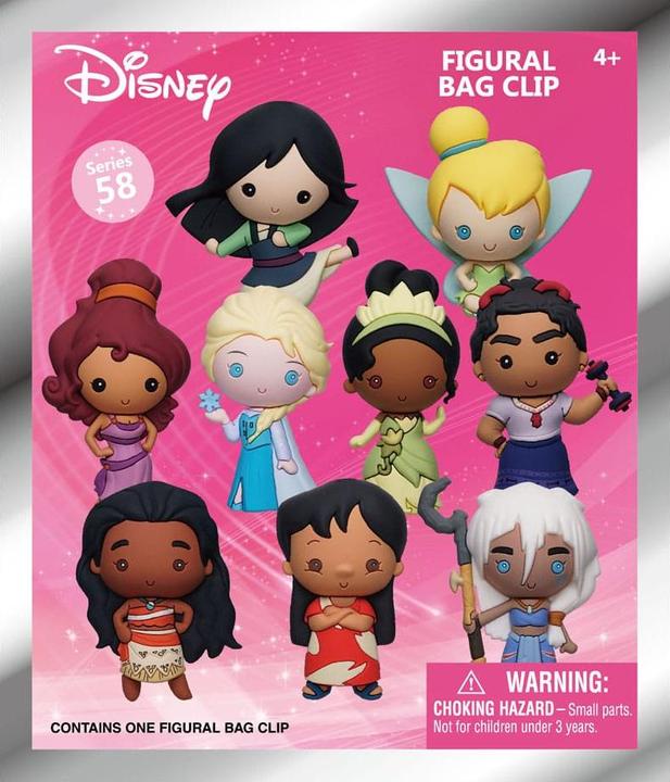Produktbild Monogram Int. Disney Girls Power 3D PVC-Taschenanhänger Posters Series 57 Display (24)