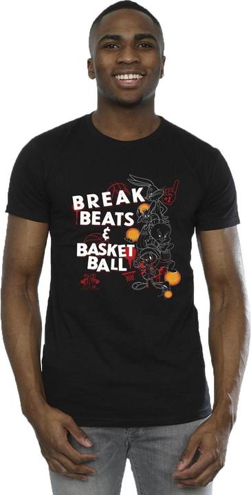 Image du produit Space Jam - T-shirt BREAK BEATS & BASKETBALL - Homme (5XL)