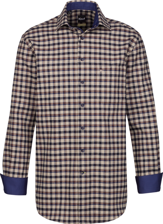 Produktbild Kauf Bari Kent Langarm regular fit mit Kontrast (XXL)