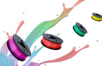 Actual product image XYZprinting Filament (PLA, 1.75 mm, 600 g, Beige)