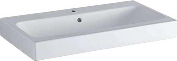 Actual product image Geberit Keramag / Countertop washbasin iCon 75 cm white 124575000 (480 mm, 750 mm)