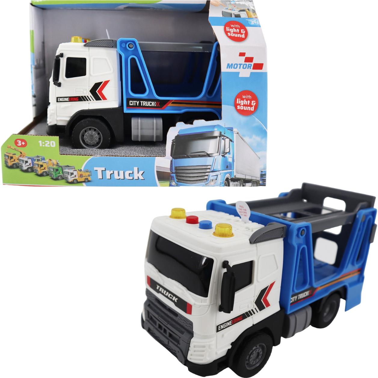 Impulse Toys Motor 112 - Car transporter with light and sound 1:20 (I-1603016)