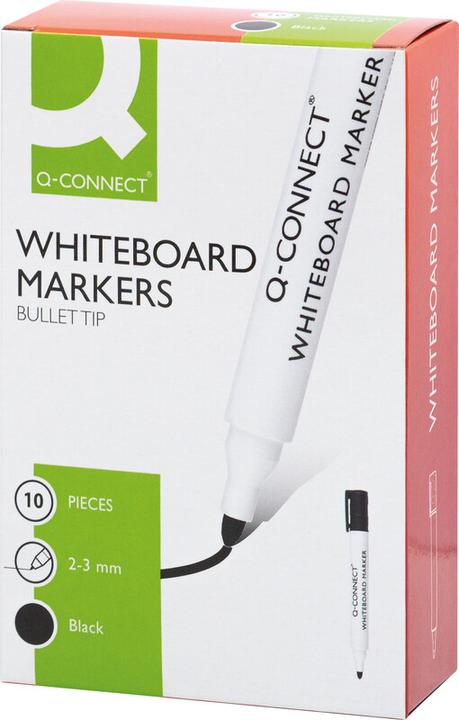 Produktbild Q-Connect Whiteboard Marker (Schwarz, 2 mm, 1 x)