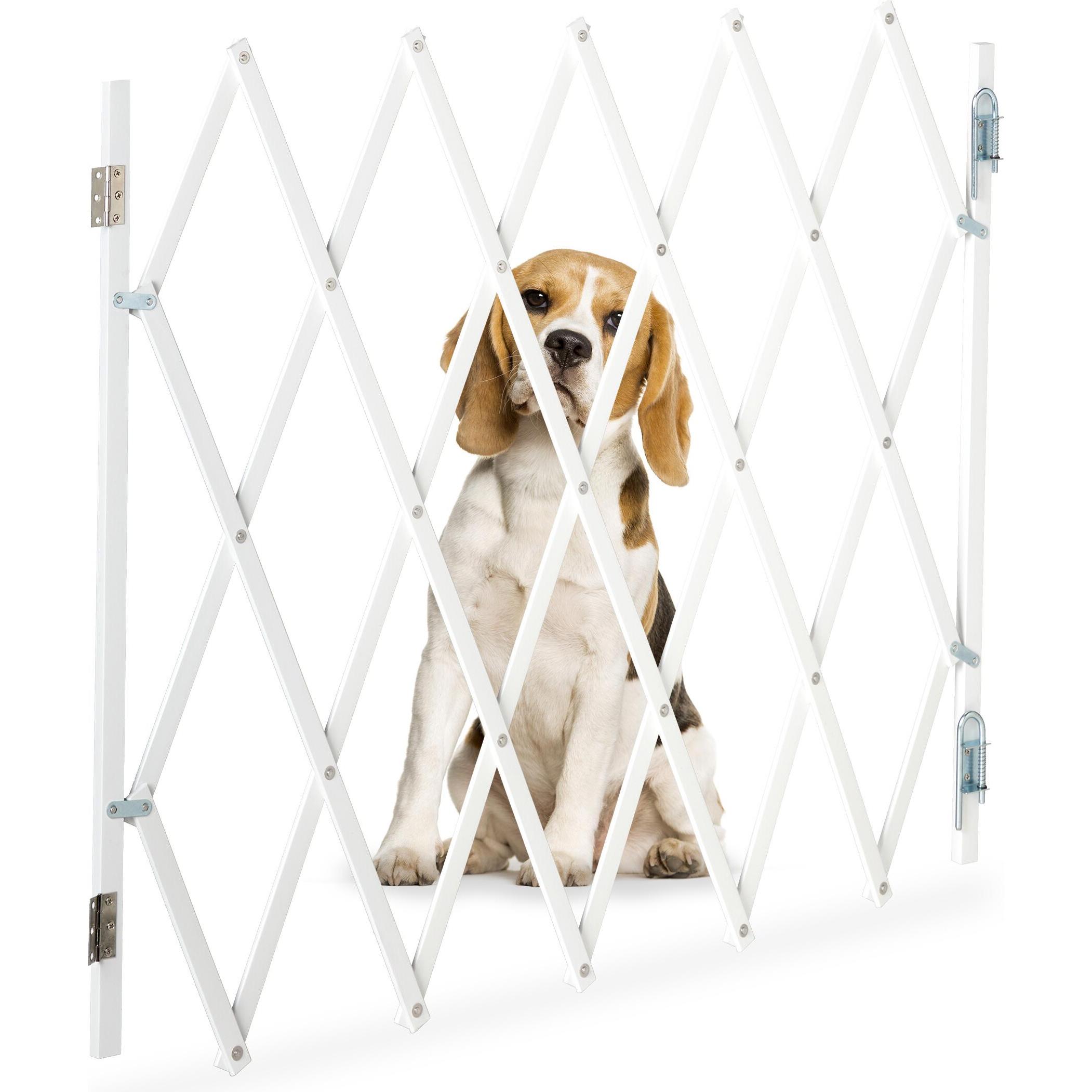 Relaxdays, Schutzgitter, Hundeabsperrgitter (3 cm)