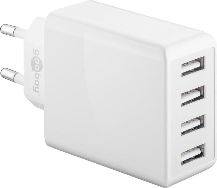Goobay Ladegerät (30 W, 4 Ports)