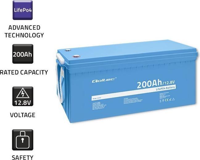 Image du produit Qoltec Batterie LiFePO4