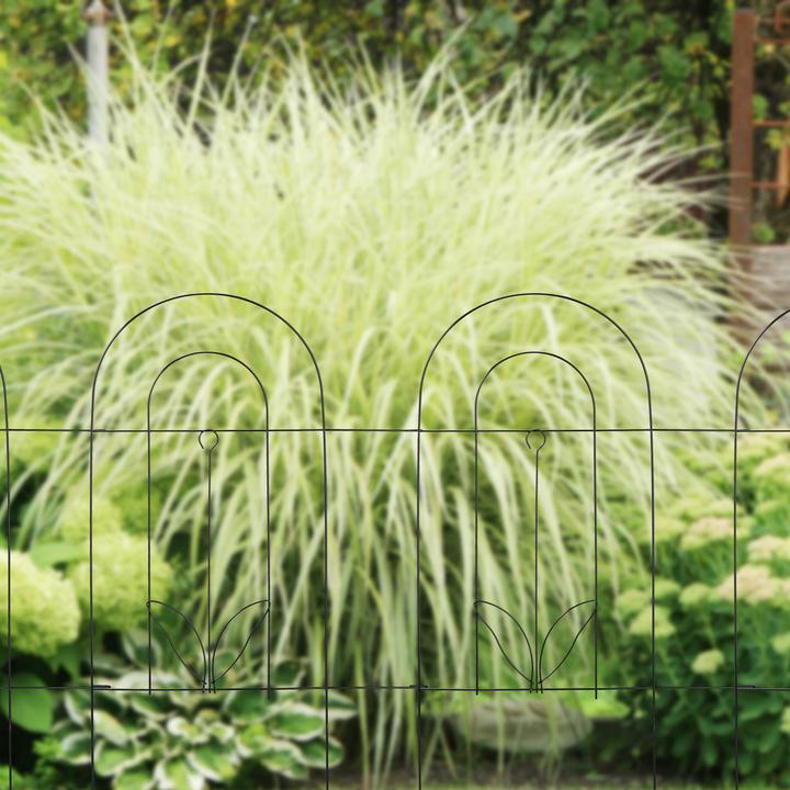 Actual product image Relaxdays 5x bed fence (1 cm)