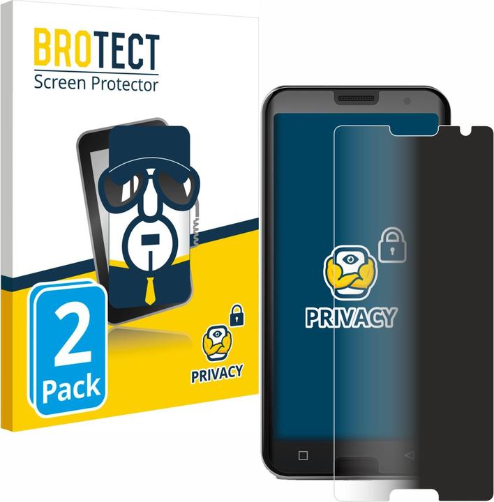 Actual product image BROTECT Anti-spy privacy film Blue light protection film (2 Piece, Emporia Smart 5)