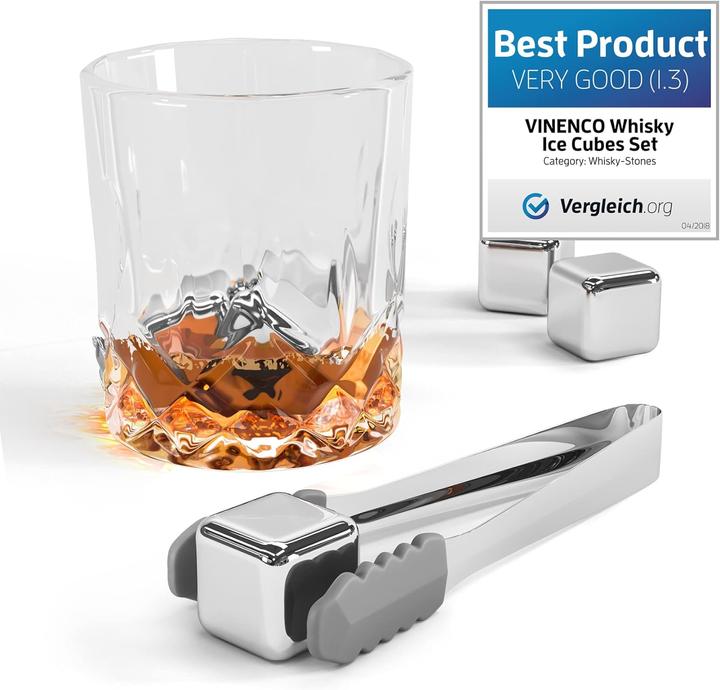 Immagine prodotto Vinenco Whisky Steine Set (Pietre di whisky)