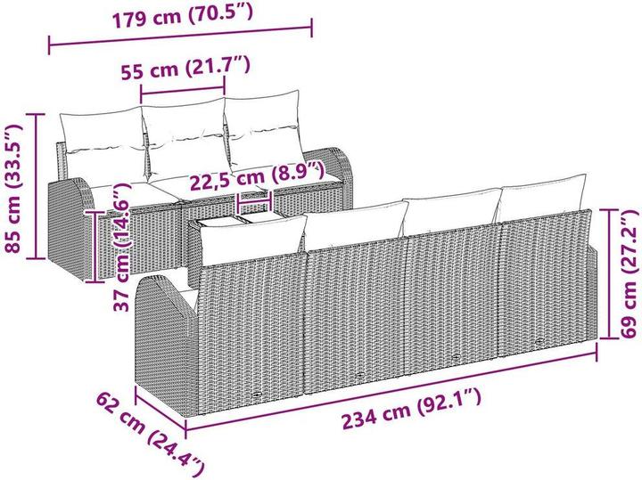 Produktbild vidaXL Lucie