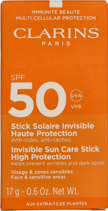 Image du produit Clarins Stick Solaire Invisible (SPF 50)