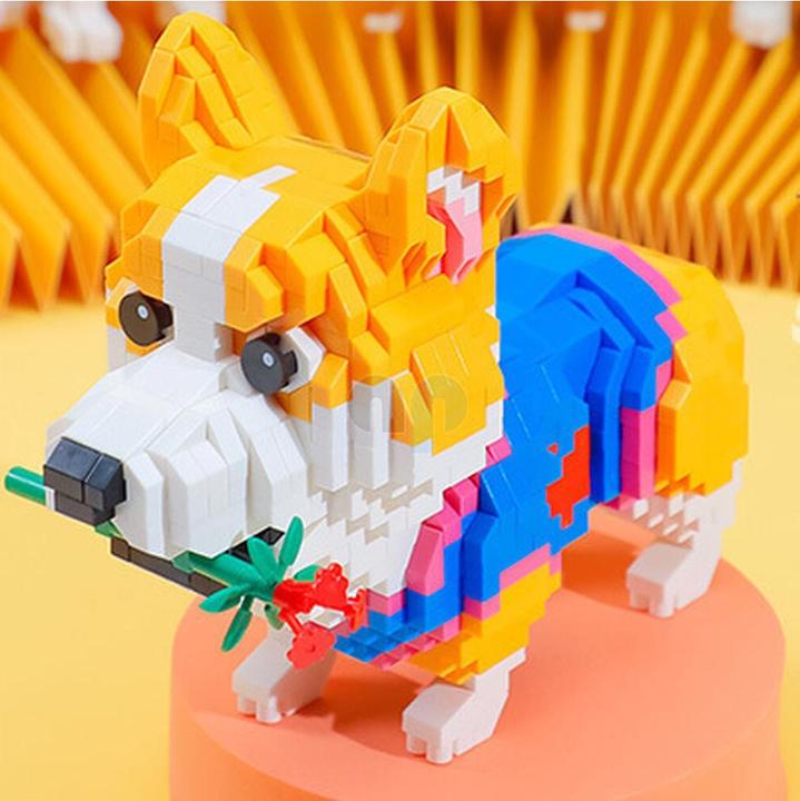 Actual product image Balody 18396 - Corgi (997 pieces)