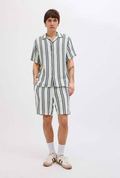 Produktbild Jack & Jones Jorcoba Stripe Resort Shirt Ss Sn (XS)